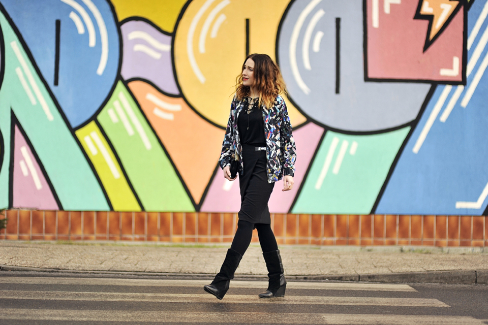 asymetryczna spódnica jak nosić