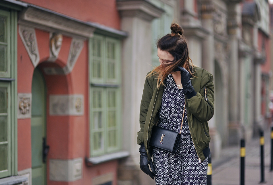 skórzane spodnie stylizacja