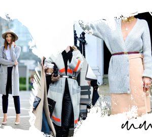 długi rozpinany sweter jak nosić