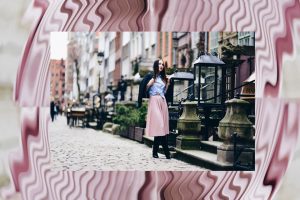 jak nosić koszulę do spódnicy