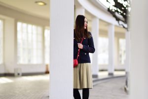 żakiet-w-militarnym-stylu-stylizacja