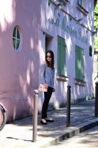 bluzka w kratkę vichy stylizacja jak nosić