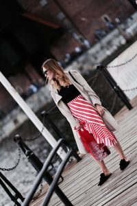 buty-na-płaskiej-podeszwie-klapki-do-spódnicy-stylizacja-jak-nosić