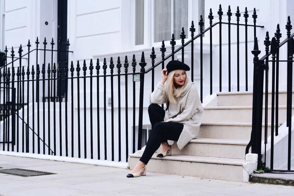 długi sweter jak nosić stylizacja