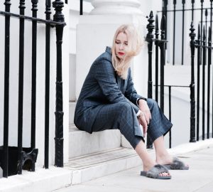 garnitur damski stylizacja