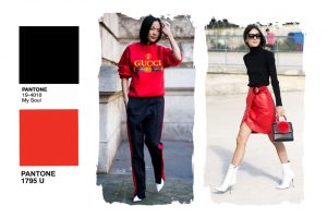 jakie kolory pasują do czerwonego stylizacje