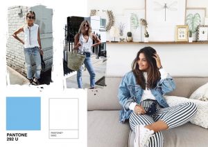 jakie kolory pasują do niebieskiego stylizacje kolor niebieski z czym łączyć z czym nosić poradnik