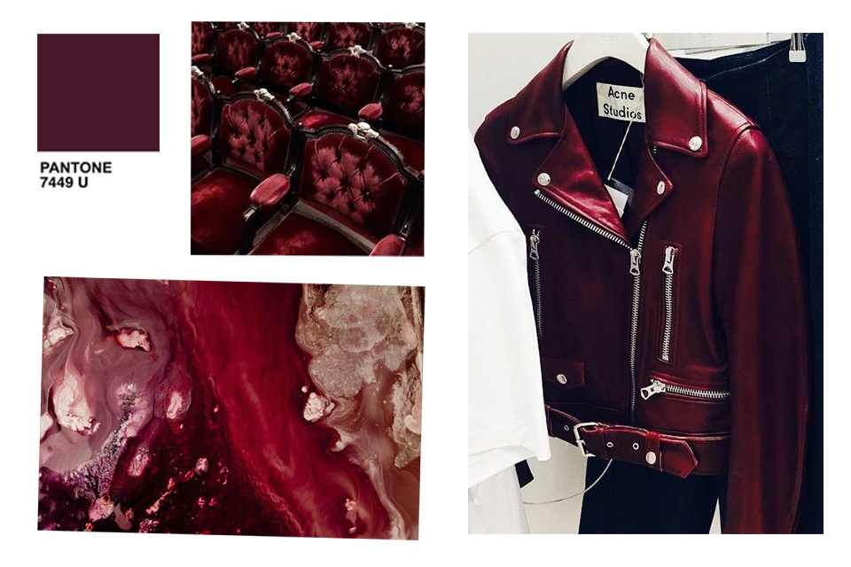 jakie kolory pasują do bordowego bordo burgundu burgundowego burgundowy z czym łączyć z czym nosić jak zestawiać stylizacje