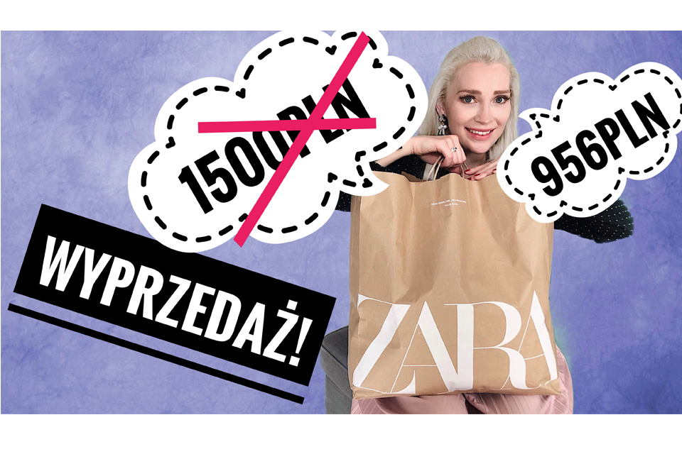 wyprzedaż zara blog
