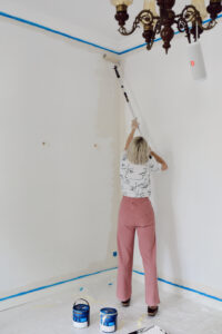 shiny syl kolor beżowy beżowa sypialnia malowanie inspiracja - 1